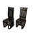 Pair American Modernist "High Sticking" Black Chairs Frank Gehry for Knoll 1992 For Sale - Image 11 of 14