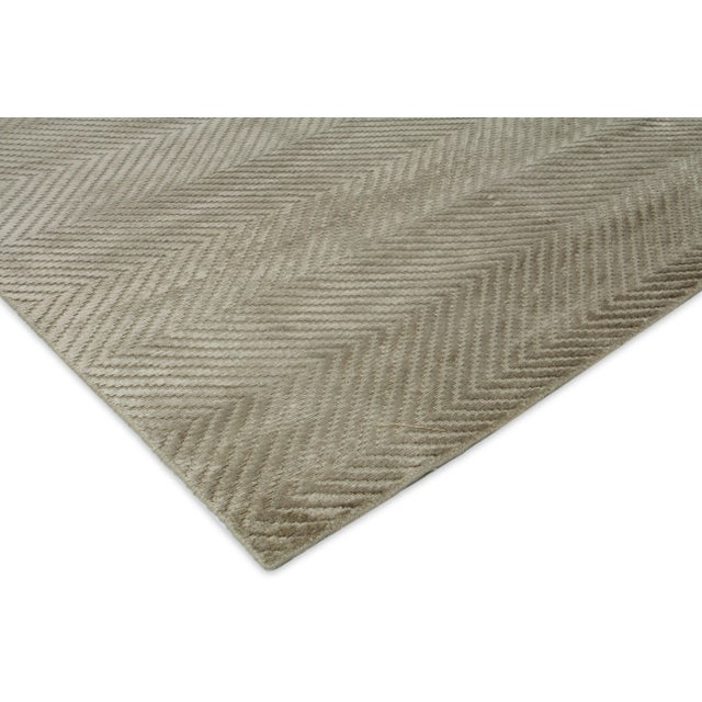 Luxurious Art Silk and a soft color palette come together in subtle, but stunning herringbone pattern to create our...