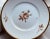 White Royal Copenhagen Brown Rose Hand-Painted Porcelain Plates Set of 6 - Gilt Borders For Sale - Image 8 of 12