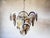 1970s Vintage Brass and Glass Chandelier from Vistosi, 1970s For Sale - Image 5 of 15