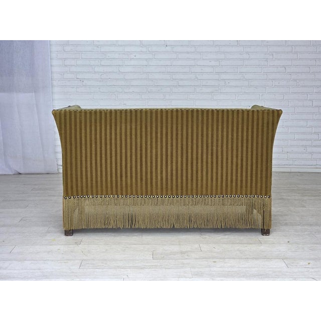 Danish 2-Seater Sofa in Green Velour, 1970s For Sale - Image 18 of 18