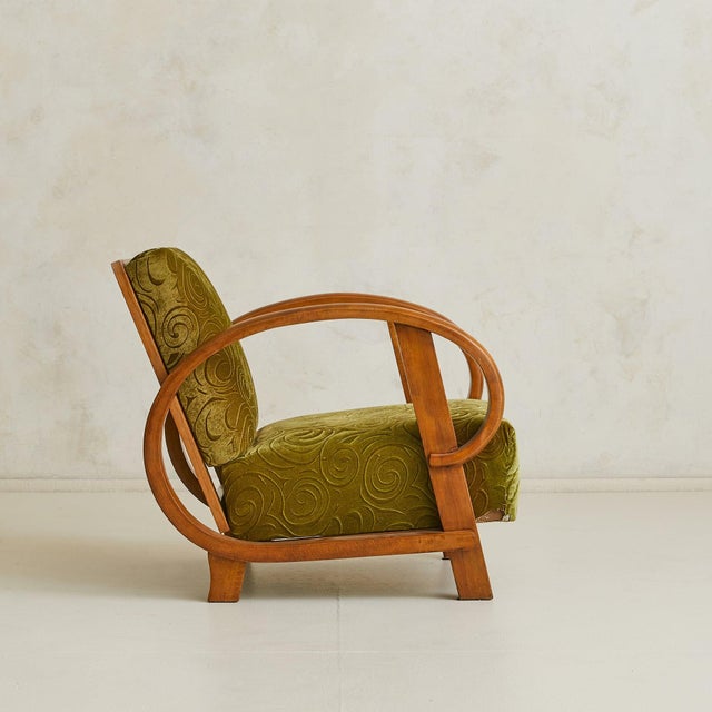 Art Deco Bentwood Reclining Armchair Attirbuted to Pancota Vienna for Thonet, 1920s For Sale - Image 15 of 18