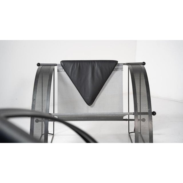 1980s Seating Set in the style of Mario Botta, Italy, 1980s, Set of 4 For Sale - Image 5 of 17