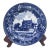 Wedgwood Massachusetts Historic Scenes Bluebell Plate - The John Hancock House, Boston For Sale
