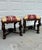 19th Century Pair Tuscan Renaissance Revival Ottoman Tabourets Stools For Sale - Image 10 of 15