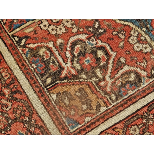 Late 19th Century 1880s Antique Persian, Malayer Rug-4’1’x6’11" For Sale - Image 5 of 13