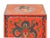 Vintage Distressed Chinese Red Dragon Graphic Drawers Chest For Sale - Image 11 of 14