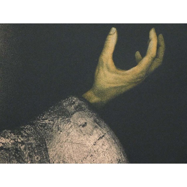 "Invocation"by Frank Howell Unframed Original Limited Edition Hand Colored Lithograph Hand signed & titled & numbered by...