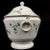 Ceramic Antique Late 18th Century Paris Porcelain Urn Shaped Sucrier by Nast with Sprig Pattern For Sale - Image 7 of 11
