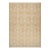 Rug & Kilim’s Scandinavian Style Rug With Gold and Beige Geometric Patterns For Sale