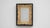 1980s French Brown Gilded Wall Mirror in Black Wooden Display Case For Sale - Image 12 of 18