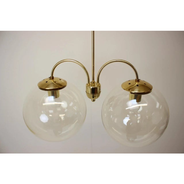 Mid-Century Chandelier from Kamenicky Senov, 1970s For Sale - Image 4 of 10