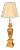 Late 20th Century Modern 22k Gold Leaf Table Lamp For Sale