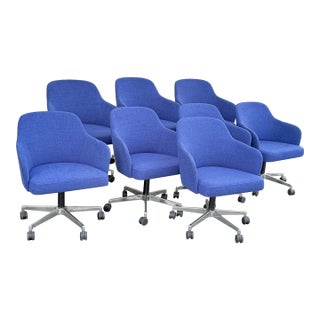 Steelcase for West Elm Sterling Conference Office Chairs, Set of Eight For Sale