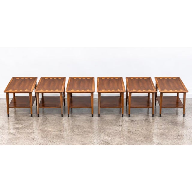 Vintage Lane Acclaim end tables featuring the iconic dovetail inlay that made the Acclaim collection one of the most...