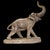 Art Deco Elephant in Terracotta and Plaster, 1940s For Sale - Image 10 of 10