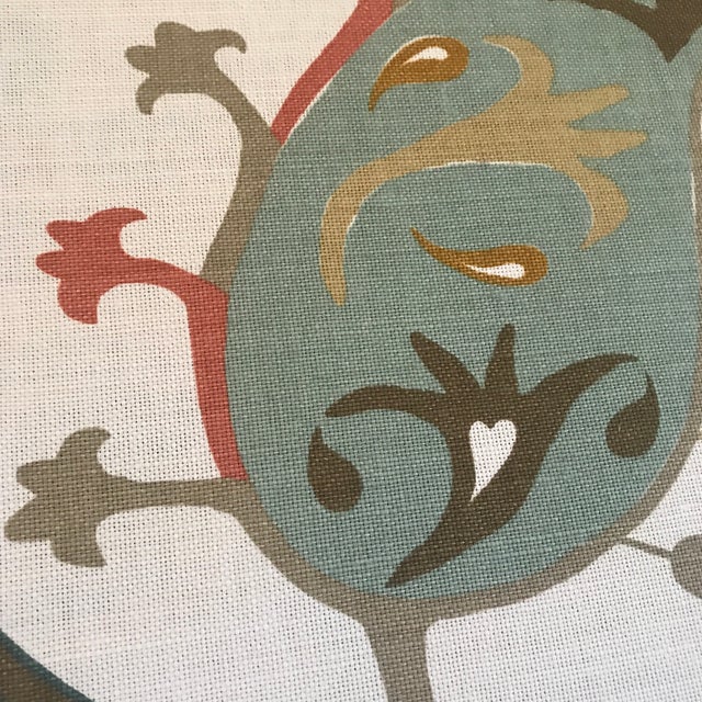 Nina Campbell “Beatrice” Fabric 2 6/8 Continuous Yards Chairish