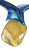 Murano Bird Art Glass Sculpture With Blue & Gold Aventurine by Sandro Frattini, 21/70 For Sale - Image 10 of 11