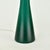 Glass Mid Century Emerald Green Murano Glass Table Lamp For Sale - Image 7 of 11