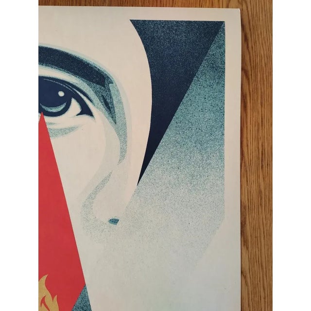 Contemporary Shepard Fairey (Obey), Tear Flame, Screenprint For Sale - Image 3 of 8