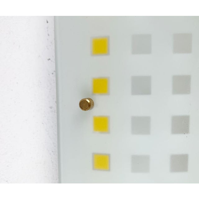 Vintage Postmodern Glass Wall Lamps from DIY Light, 1980s, Set of 2 For Sale - Image 17 of 18