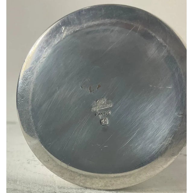 Metal Art Deco Martini Shaker from Christofle, 1930 For Sale - Image 7 of 10