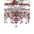 Venetian Imperial Floral Cà Rezzonico Murano Glass Chandelier by Simoeng For Sale - Image 6 of 10