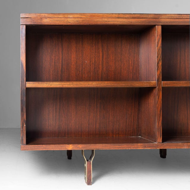 Mid-Century Double-Sided Wooden Sideboard, 1950s For Sale - Image 17 of 18