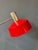 Red Adjustable Red Floor Lamp in style of Hoogervorst, 1970s For Sale - Image 8 of 11