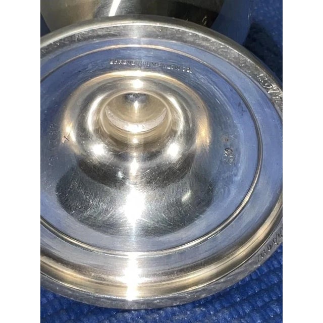 Metal Sterling Silver Sugar Shaker Muffineer For Sale - Image 7 of 10