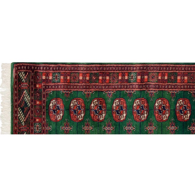 :: Extremely detailed repeating multi-column and row gul medallions in a tight and fine weave. Amazing splendor in the...