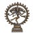 Cosmic Circle of Fire Patinated Nataraja For Sale