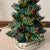 Vintage Ceramic Light Up Christmas Tree, Marked ‘84 For Sale - Image 11 of 12