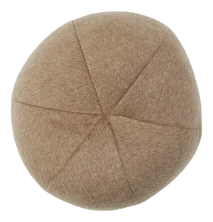 Schumacher Dixon Mohair Sphere Pillow in Driftwood