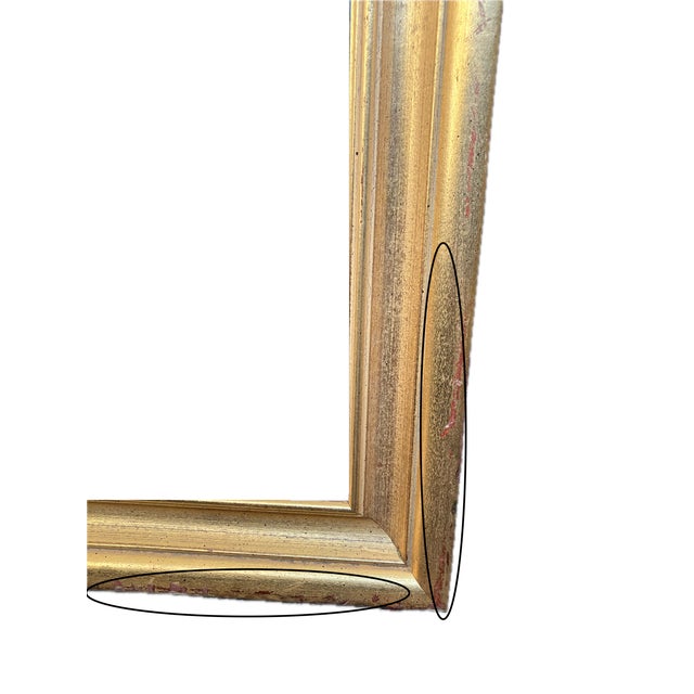 Early 20th Century Gilded Framed Lithograph Print of the Famous American Folk Art Painting "Rosa Heywood" For Sale - Image 13 of 15