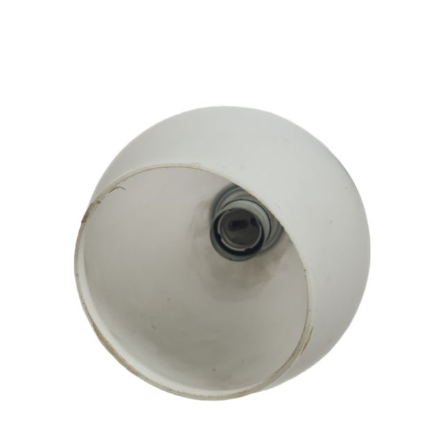 Metal Vintage Communist Pendant Lamp, Poland, 1970s For Sale - Image 7 of 9