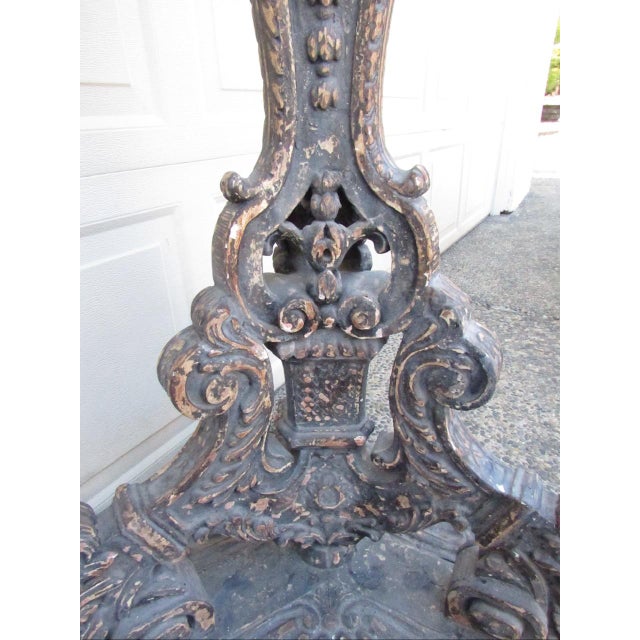 Pair of Antique Italian Baroque Style Torchères For Sale - Image 15 of 18