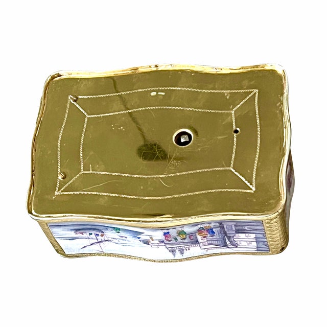 Karl Griesbaum Enamel Singing Bird Box Automaton For Sale - Image 10 of 11