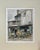 A beautiful original hand colored etching of a small Paris Fruit Market located at 77 Rue Galande circa 1930 by Franz...