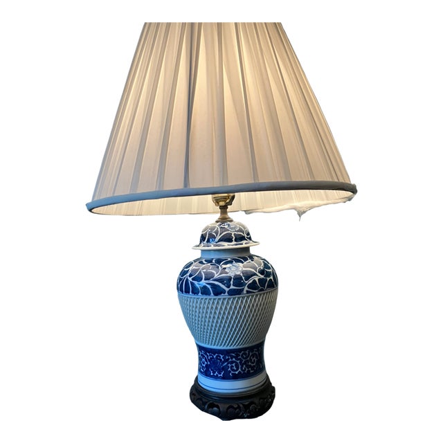 1980s Asian Inspired Table Lamp For Sale