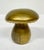 Mid-Century Modern MCM Danish Brass Mushroom Art Objet Paperweight Decor For Sale - Image 3 of 12