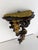 Antique Victorian Rococo Hand-Carved Wooden Wall Shelf with Gilt Accents For Sale - Image 4 of 16