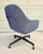 Metal 1970's Max Pearson for Knoll Newly Reupholstered Executive Desk Chair For Sale - Image 7 of 12