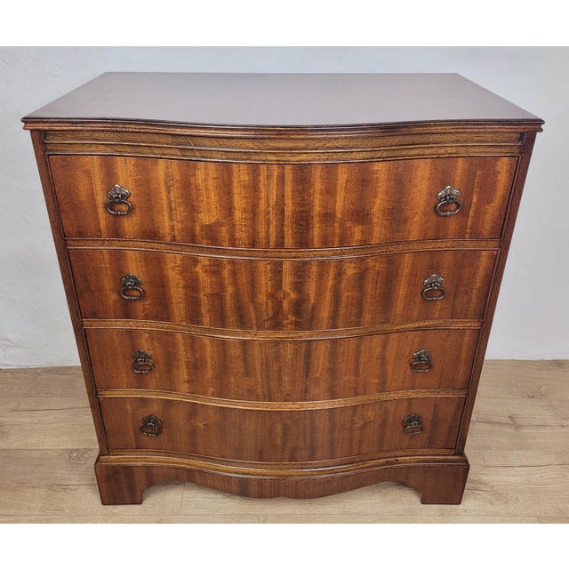 Antique Chest of Drawers in Mahogany, 1890 For Sale - Image 12 of 18