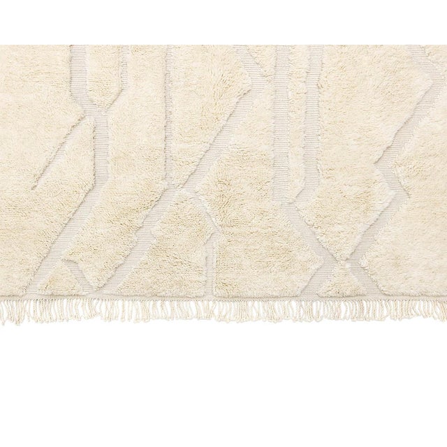 Hand-Knotted Wool Premium Rug by Azele Studio For Sale - Image 6 of 11