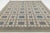 Mid-Century Modern Handcrafted Modern Swedish Scandinavian Flatweave Area Rug Grey & Multi-Color For Sale - Image 3 of 11