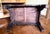 Vintage Chinese Qing Rosewood With Mother of Pearl Inlaid Low Alter Table For Sale - Image 4 of 11