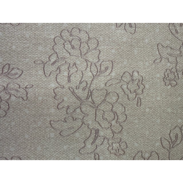 Nina, Rosewater Irish Linen Fabric 2 Yards For Sale - Image 4 of 5