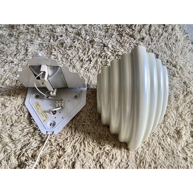 Metal Tuki Wall Light by Kazuhide Takahama for Sirrah, 1980s, Set of 2 For Sale - Image 7 of 15