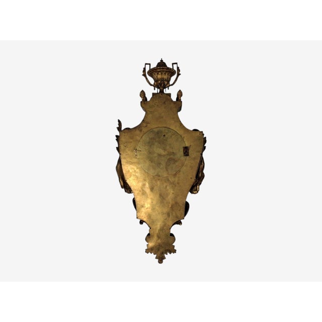 Louis Xv, Figural Cartel Clock, Dore Bronze, France, 19th Century For Sale - Image 18 of 18